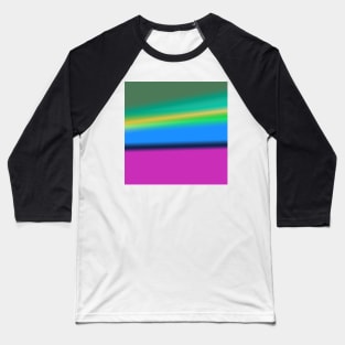 green blue pink texture design Baseball T-Shirt